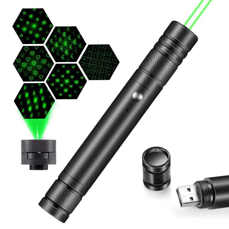 Industrial Green Laser - لعبة تفاعلية للقطط مع ضوء ليزر