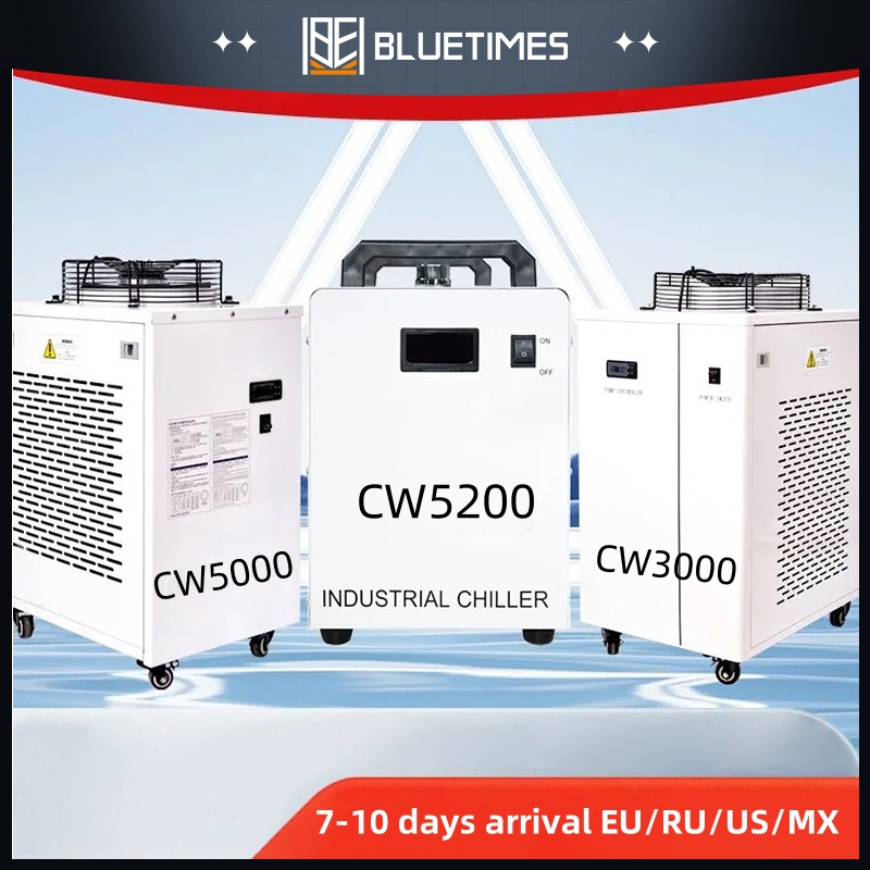 Laser Industrial Chiller - Bluetimes S & A CW3000 CW5000