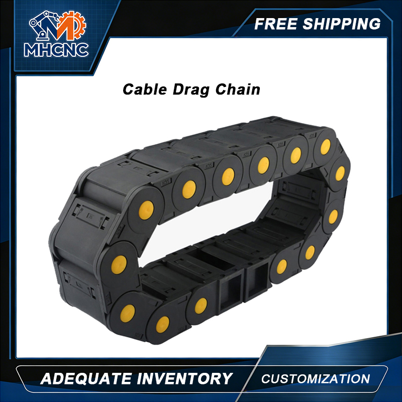 Drag Chain Cnc - سلسلة كابلات مغلقة MHCNC R55-R125 مقاس