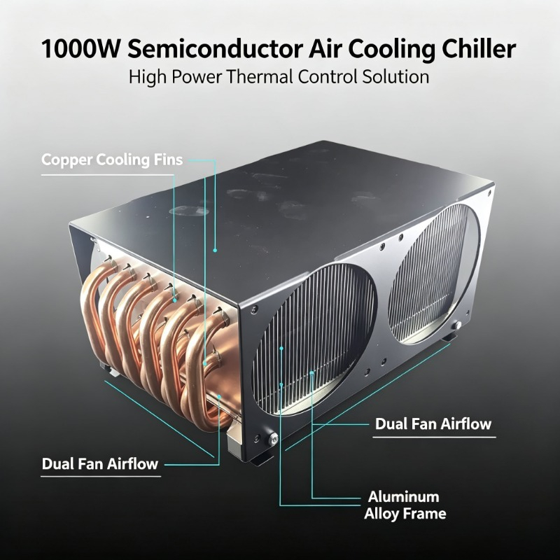 Laser Industrial Chiller - مبرد هواء بيلتير شبه موصل بقوة