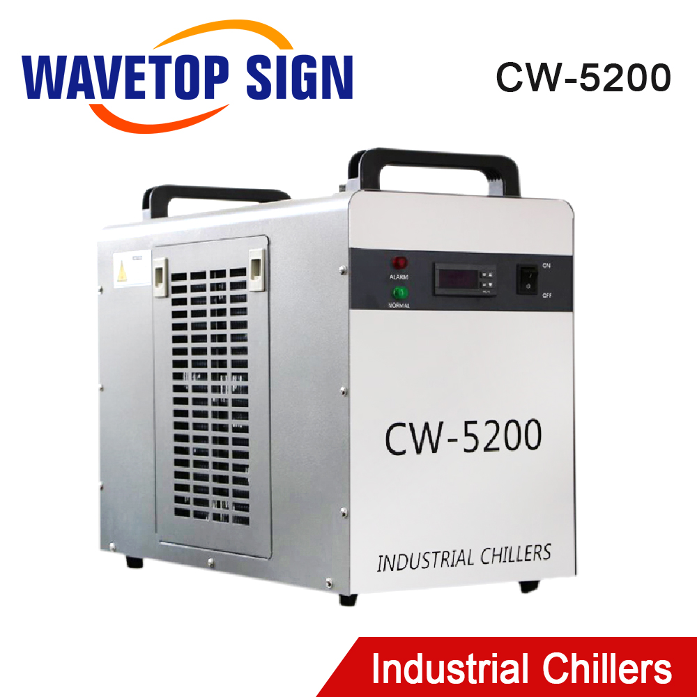 Laser Industrial Chiller - مبرد مياه صناعي WaveTopSign CW-5200 بقوة