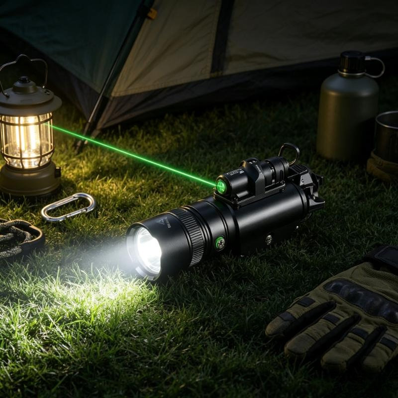 Industrial Green Laser - ملحق إضاءة من سبيكة X400U مع
