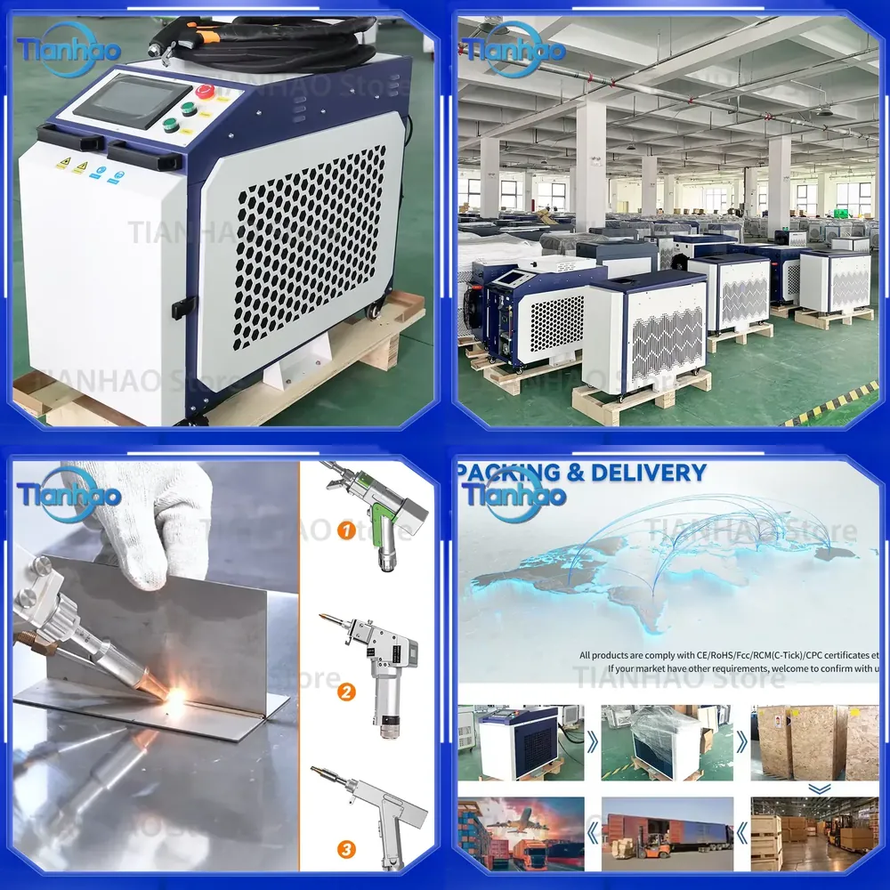 Industrial Laser Welding Tool - آلة لحام بالليزر 4 في 1