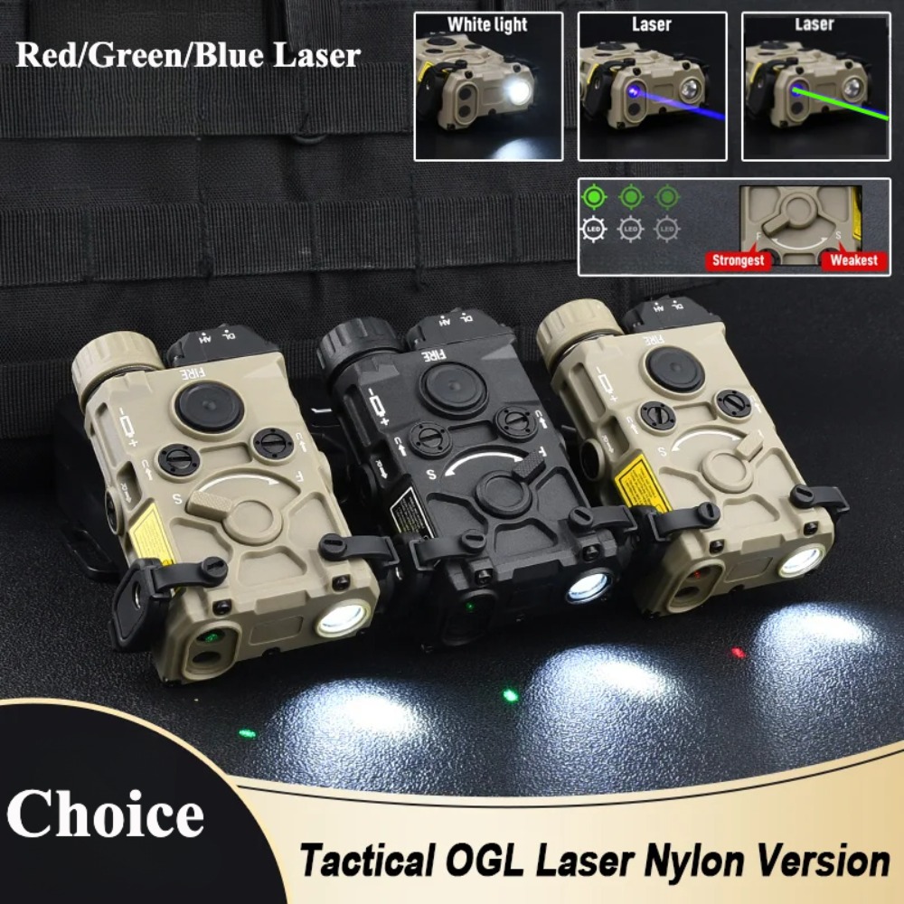 Industrial Green Laser - التكتيكية OGL النايلون البلاستيك مصباح ليد