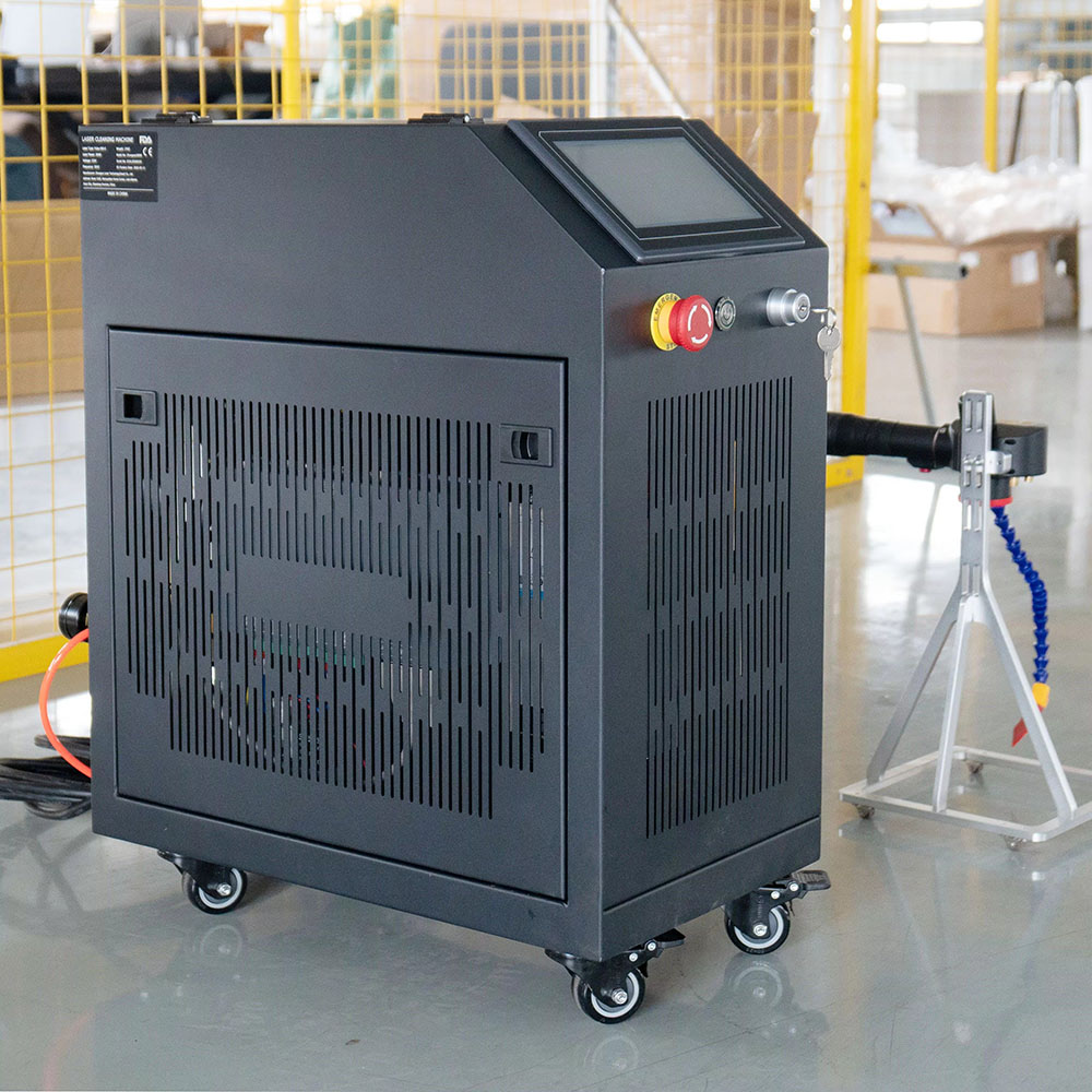 Industrial Laser Paint Removal - آلة تنظيف بالليزر النبضي لتنظيف الأسطح