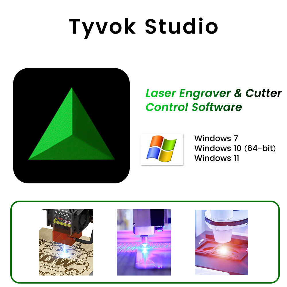 Industrial Laser Blasting - برنامج التحكم TyvokStudio لآلة النقش بالليزر