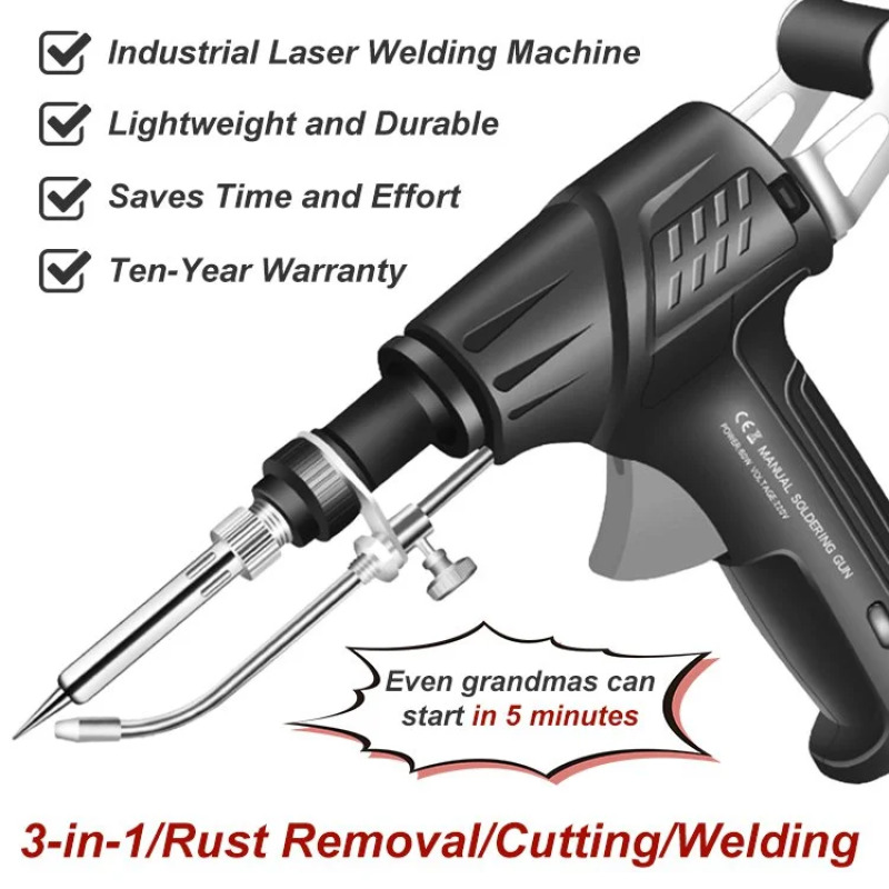 مجموعة مسدس لحام من الدرجة الص - مراجعة Industrial Laser Welding Tool وسعره