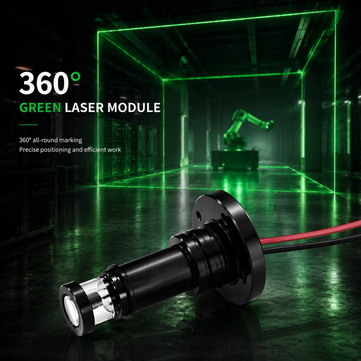 وحدة ليزر خطية حمراء صناعية بق - مراجعة Industrial Laser Light وسعره