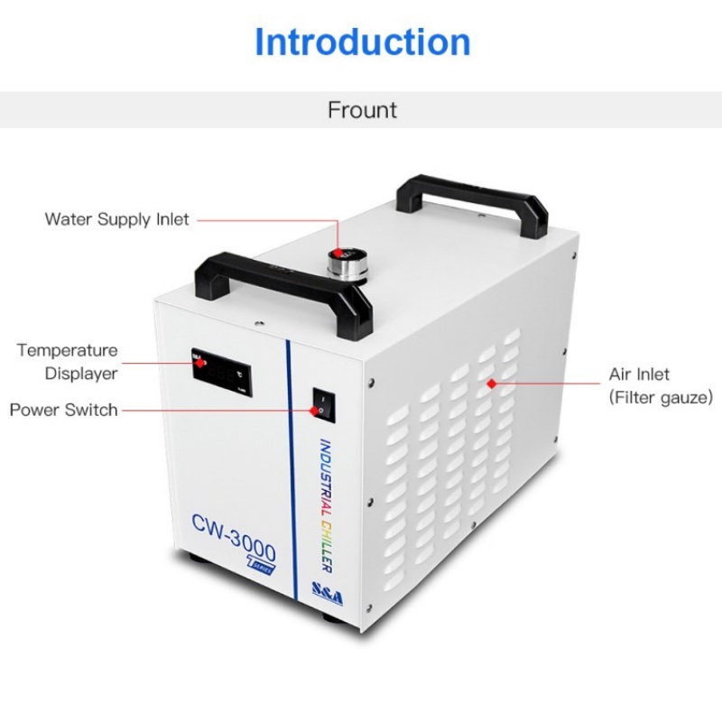 Bluetimes S & A CW3000 CW5000  - مراجعة Laser Industrial Chiller وسعره