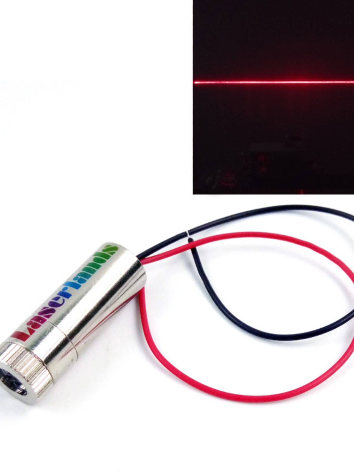 الضوء الأحمر الضوء الأخضر رأس  - مراجعة Industrial Laser Light وسعره