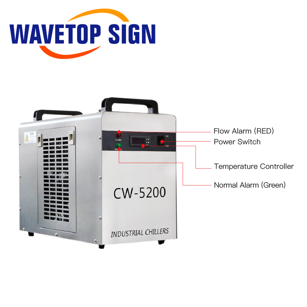 مبرد مياه صناعي WaveTopSign CW - مراجعة Laser Industrial Chiller وسعره