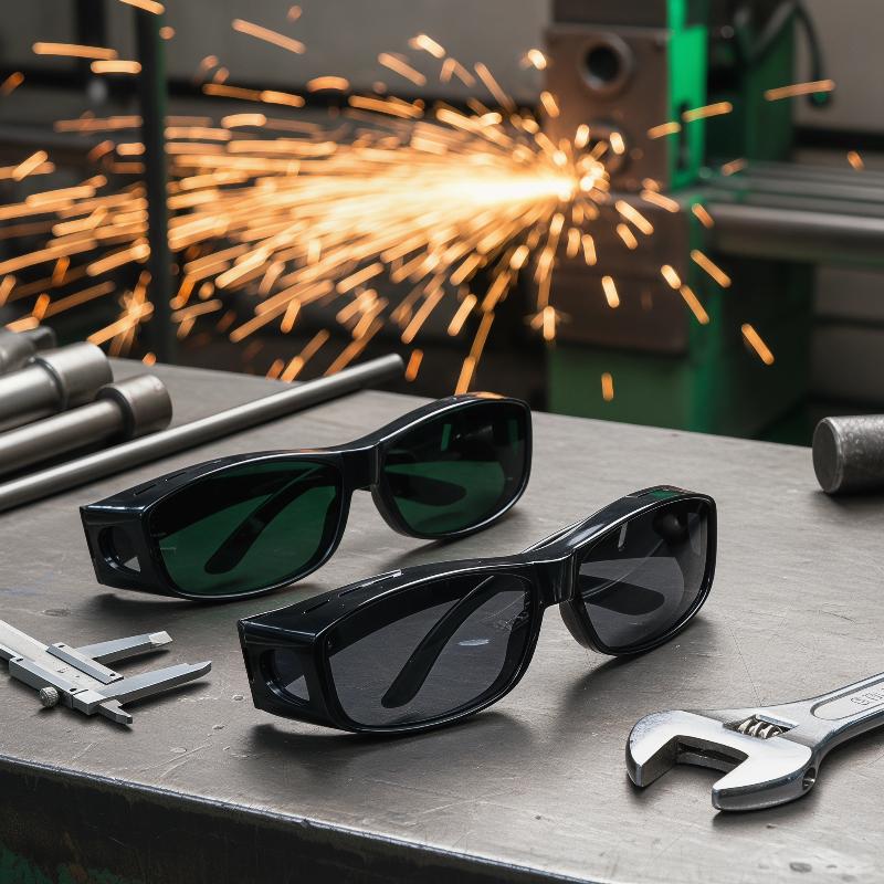 نظارات واقية للحام مضادة للأشع - مراجعة Industrial Laser Light وسعره