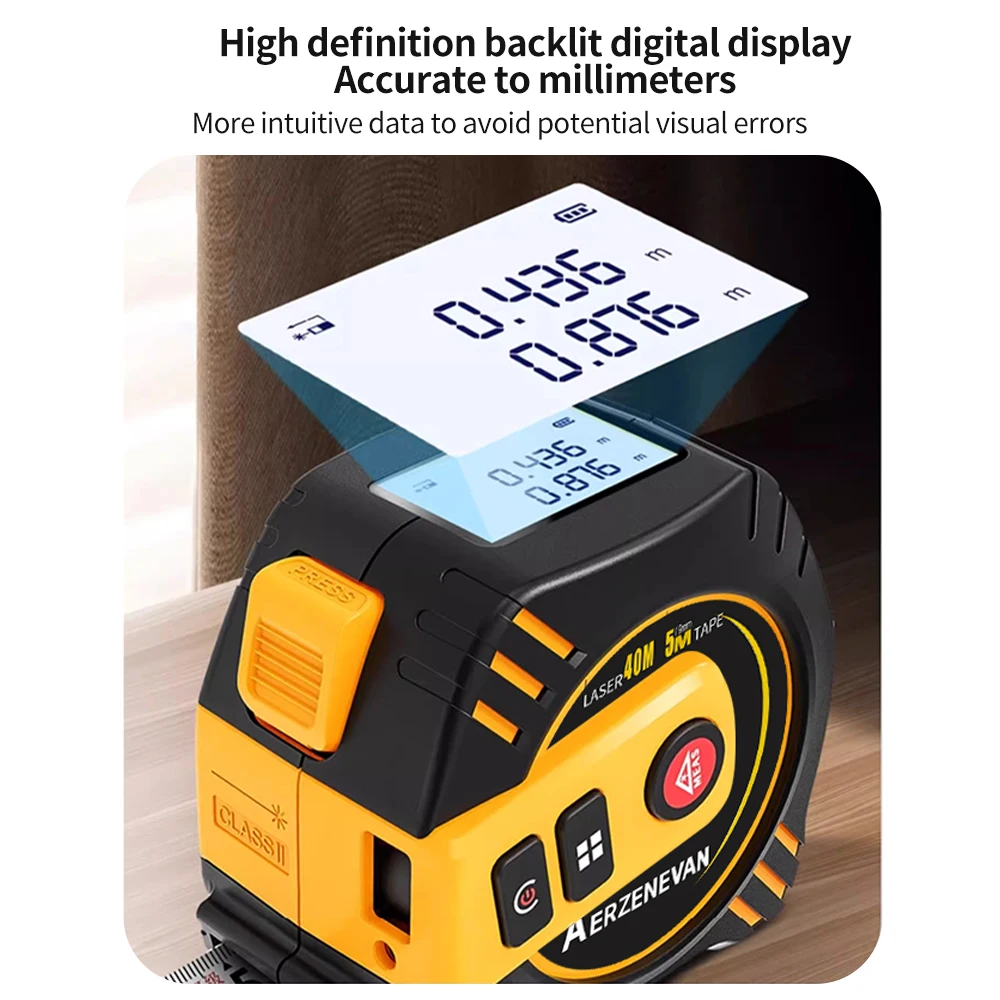 شريط قياس ليزري 80 متر، أداة ق - مراجعة Industrial Laser Training وسعره