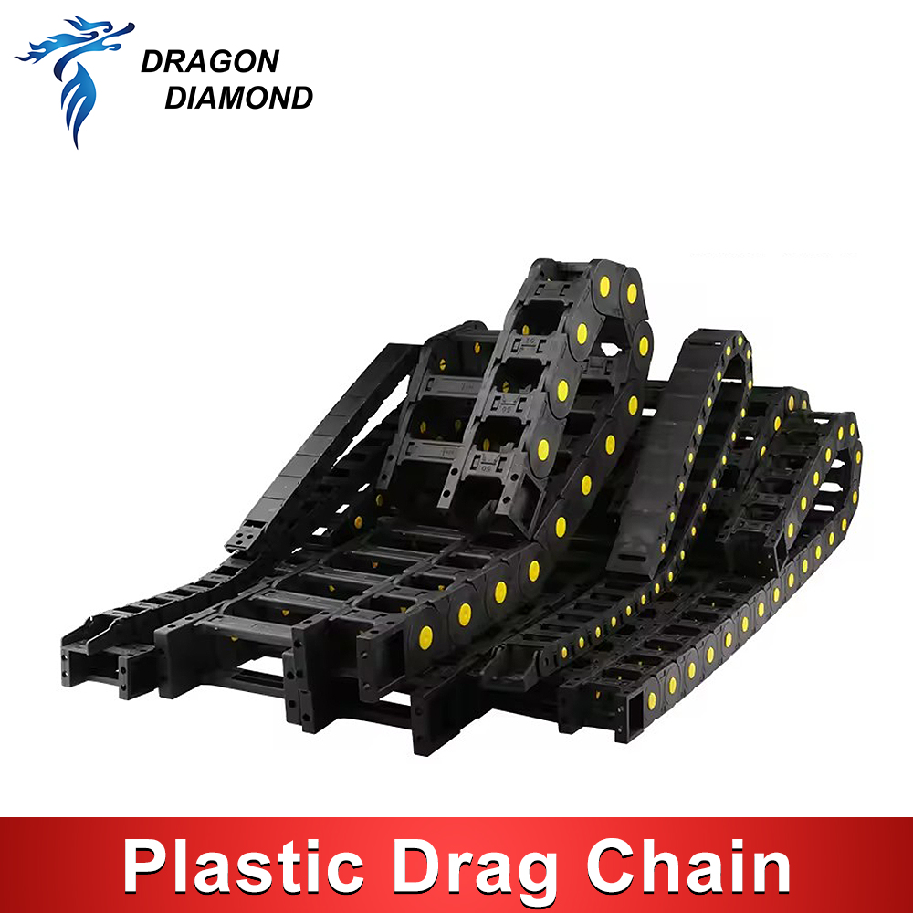 سلسلة كابلات 35*50 مم 35*75 مم - مراجعة Drag Chain Cnc وسعره