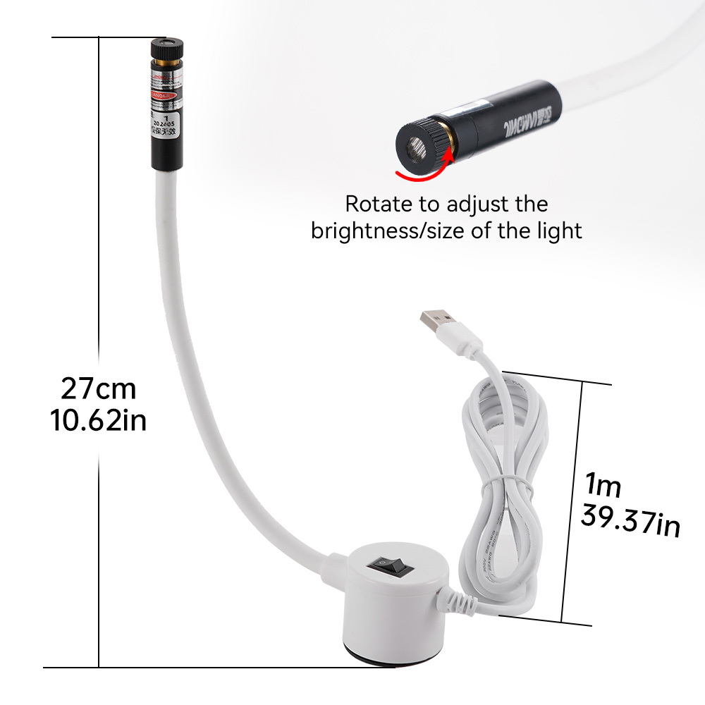 USB بالطاقة ضوء الليزر الأحمر  - مراجعة Industrial Laser Light وسعره