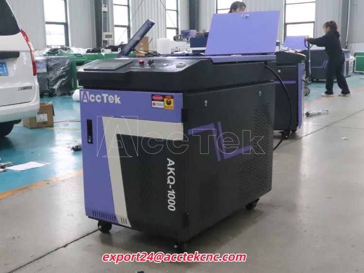 آلة التنظيف بالليزر النبضية ال - مراجعة Industrial Laser Paint Removal وسعره