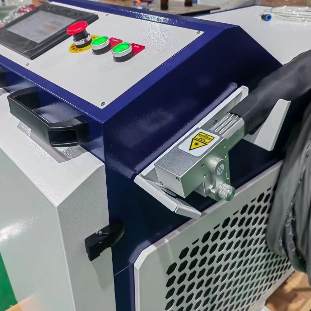 منظف ليزر نبضي صناعي جديد بقوة - مراجعة Industrial Laser Paint Removal وسعره
