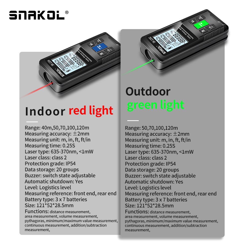 Snakol مقياس مسافات الليزر 40  - مراجعة Industrial Laser Training وسعره