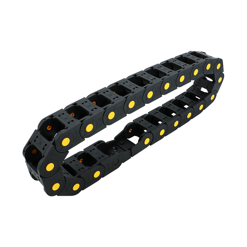 سلسلة كابلات بلاستيكية صامتة م - مراجعة Drag Chain Cnc وسعره