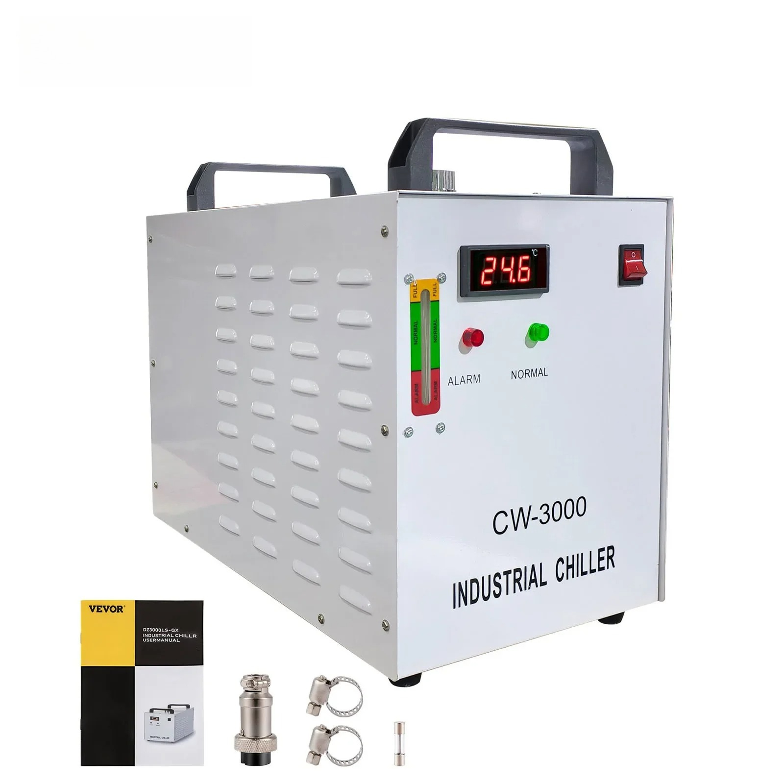 جهاز تبريد مائي SIHAO CW-3000  - مراجعة Laser Industrial Chiller وسعره