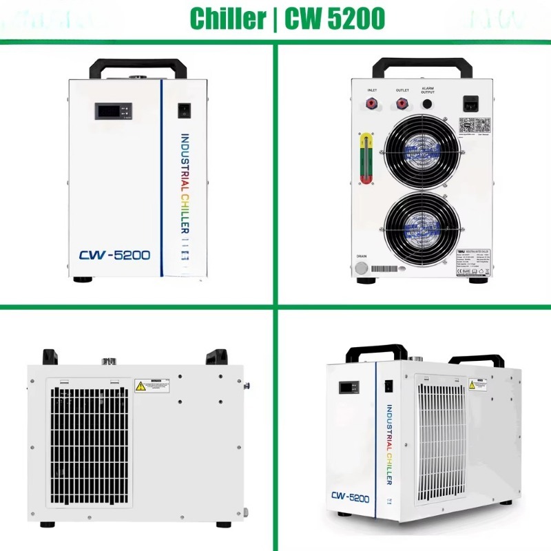 أجزاء معدات الليزر المبردات ال - مراجعة Laser Industrial Chiller وسعره