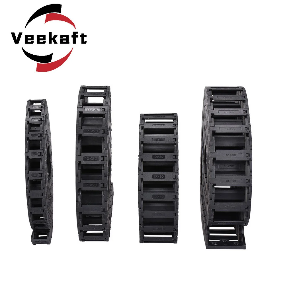 فتح سحب سلسلة جسر نوع 7x7 10x1 - مراجعة Drag Chain Cnc وسعره