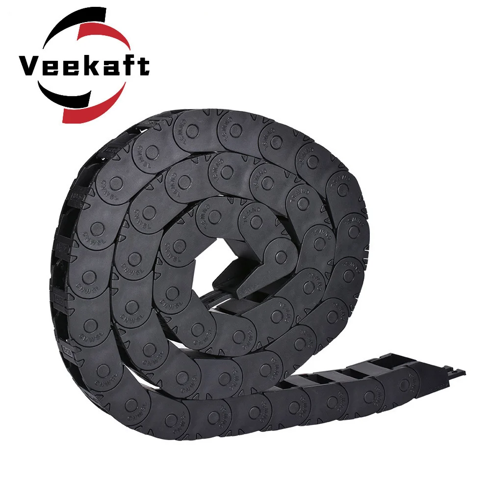 فتح سحب سلسلة جسر نوع 7x7 10x1 - مراجعة Drag Chain Cnc وسعره