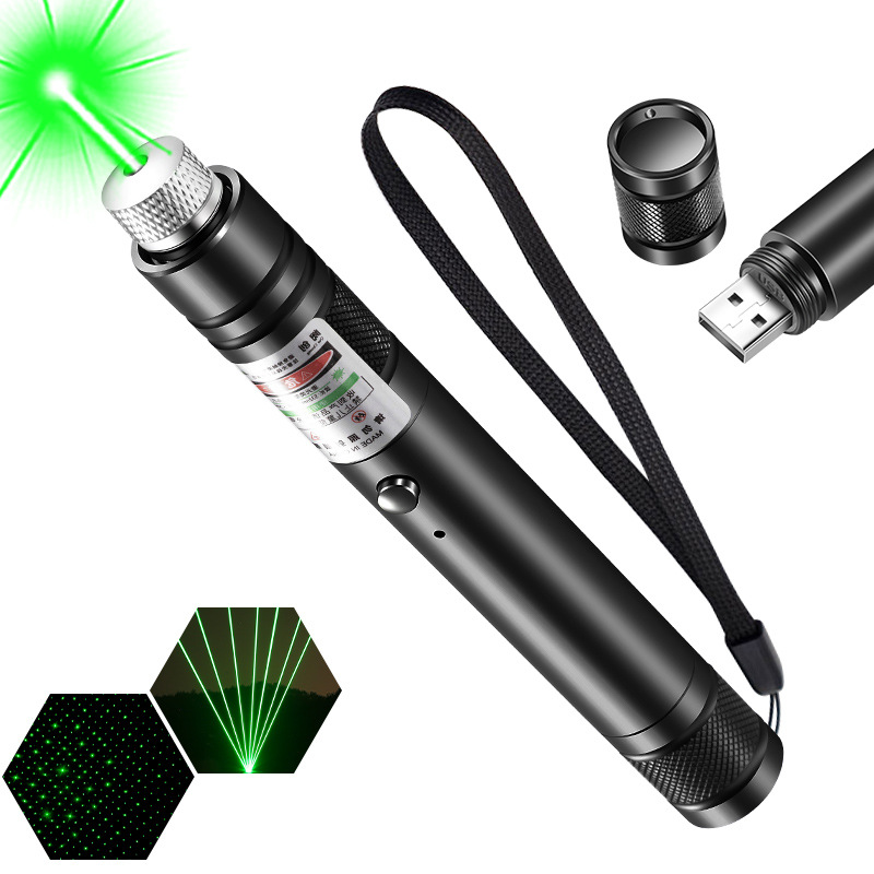 مؤشر ليزر صغير قابل لإعادة الش - مراجعة Industrial Green Laser وسعره