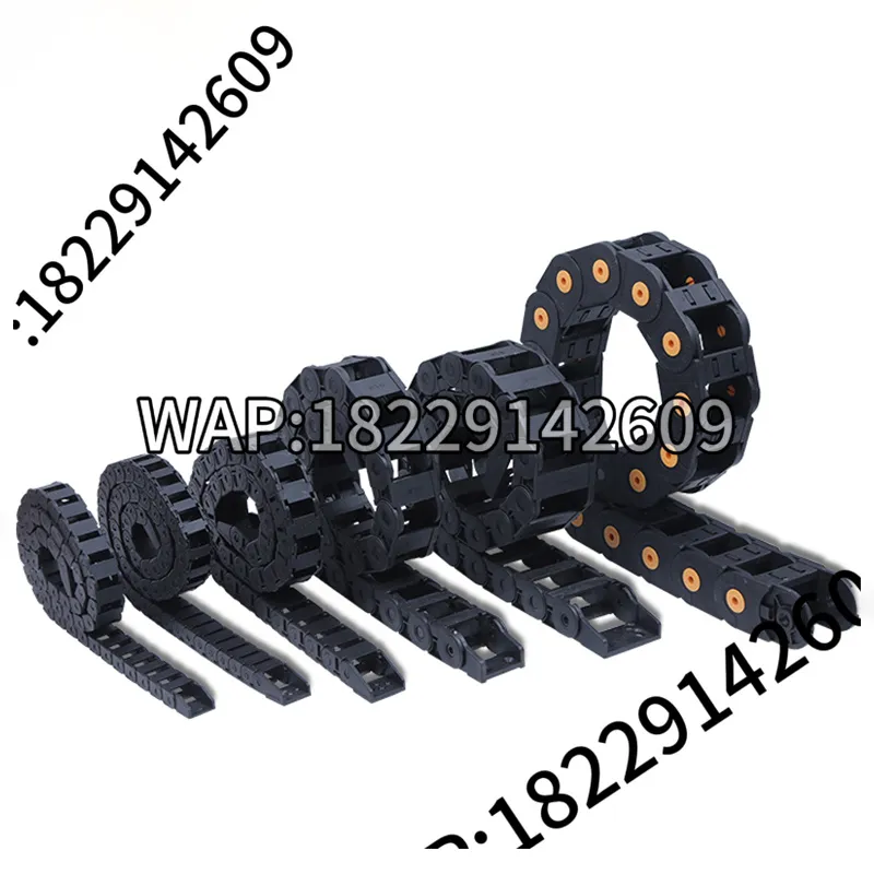 سلسلة كابلات نايلون 1 متر 5*5  - مراجعة Drag Chain Cnc وسعره