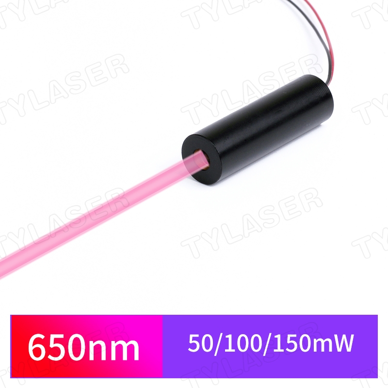 D12x40mm 650nm 660nm 50mW 100m - مراجعة Industrial Laser Tag وسعره