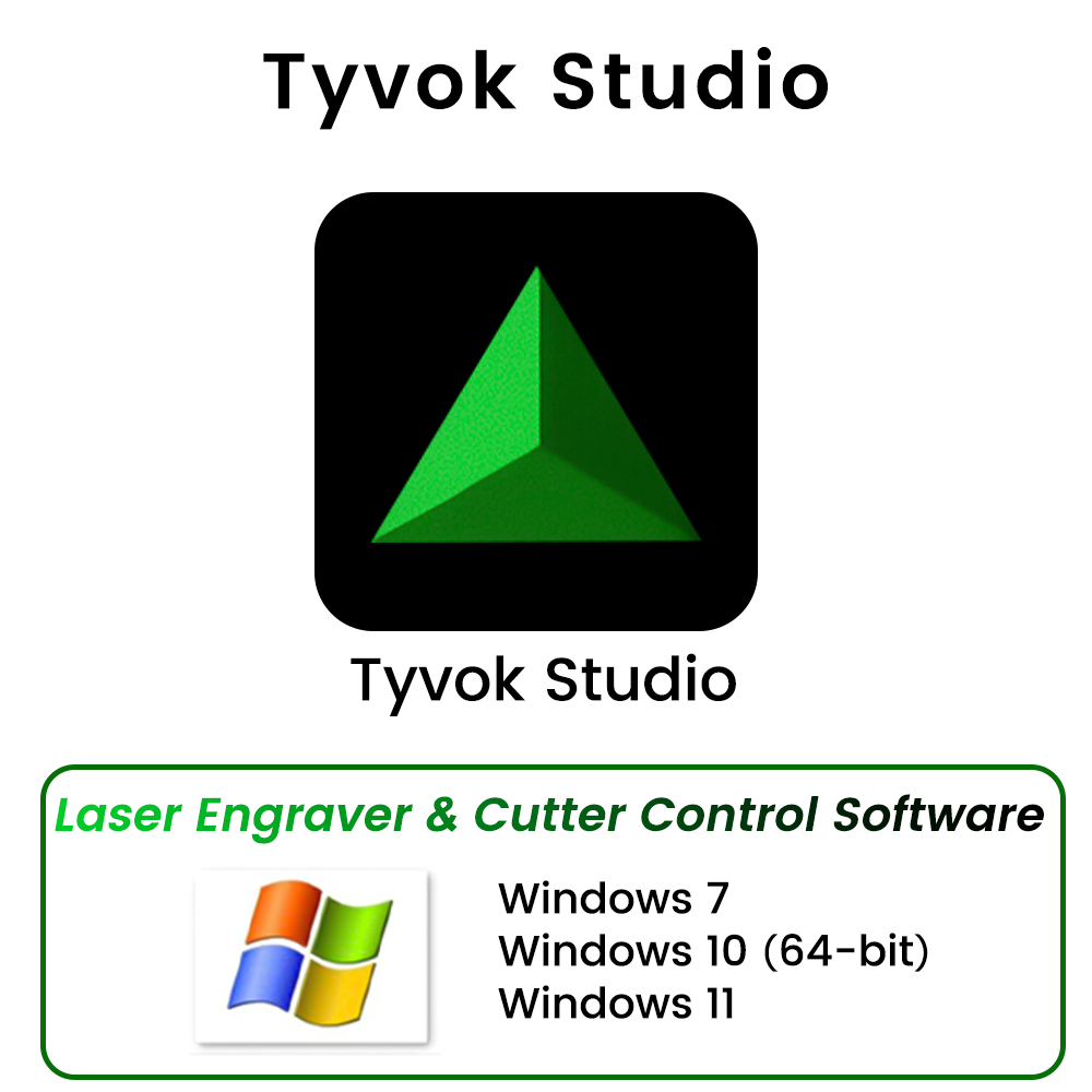 برنامج التحكم TyvokStudio لآلة - مراجعة Industrial Laser Blasting وسعره